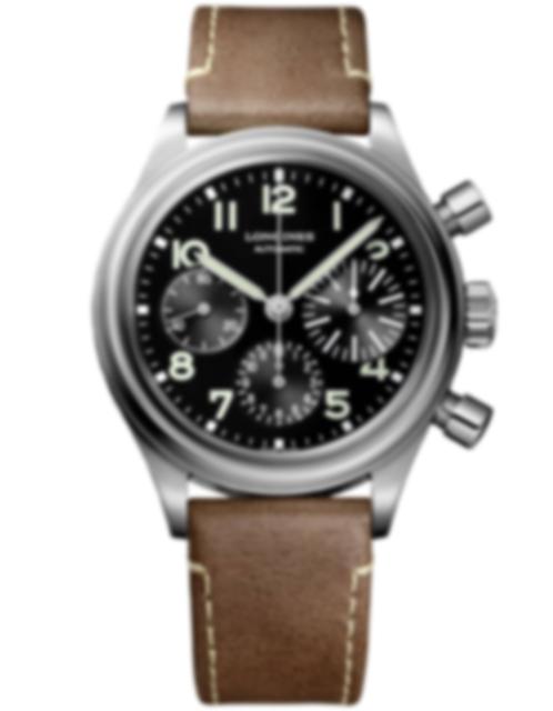 Men's watch / unisex LONGINES, Heritage Avigation Bigeye / 41mm, SKU: L2.816.4.53.2 | watchphilosophy.co.uk
