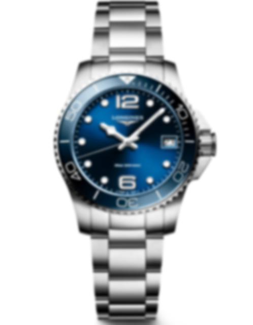 Ladies' watch LONGINES, HydroConquest / 32mm, SKU: L3.370.4.96.6 | watchphilosophy.co.uk