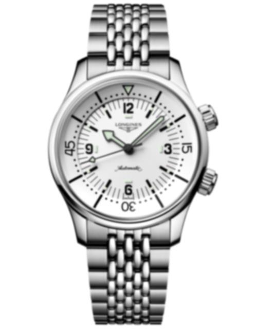 Men's watch / unisex  LONGINES, Legend Diver / 39mm, SKU: L3.764.4.16.6 | watchphilosophy.co.uk