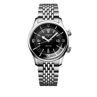 Men's watch / unisex  LONGINES, Legend Diver / 39mm, SKU: L3.764.4.50.6 | watchphilosophy.co.uk