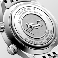 Men's watch / unisex  LONGINES, Legend Diver / 39mm, SKU: L3.764.4.50.6 | watchphilosophy.co.uk