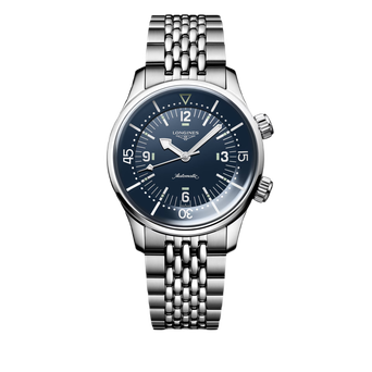 Men's watch / unisex  LONGINES, Legend Diver / 39mm, SKU: L3.764.4.90.6 | watchphilosophy.co.uk
