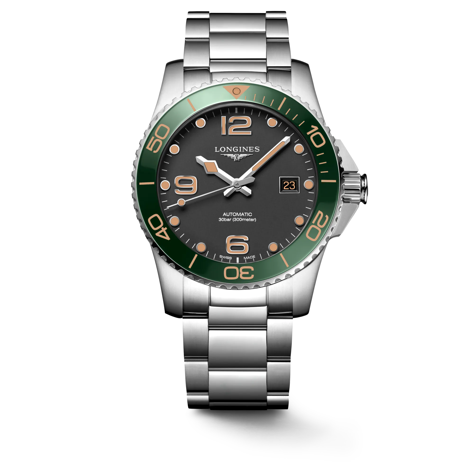 Men's watch / unisex  LONGINES, HydroConquest / 41mm, SKU: L3.781.4.05.6 | watchphilosophy.co.uk