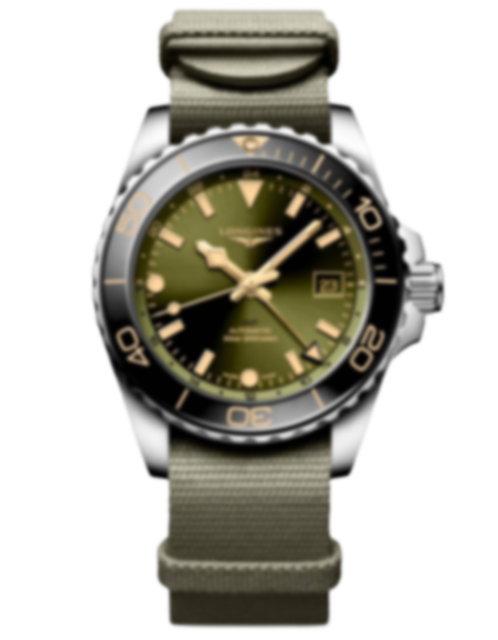 Men's watch / unisex LONGINES, HydroConquest GMT / 41mm, SKU: L3.790.4.06.2 | watchphilosophy.co.uk