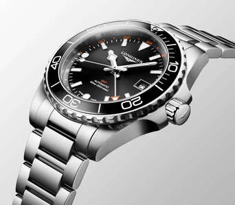 Men's watch / unisex  LONGINES, HydroConquest GMT / 41mm, SKU: L3.790.4.56.6 | watchphilosophy.co.uk
