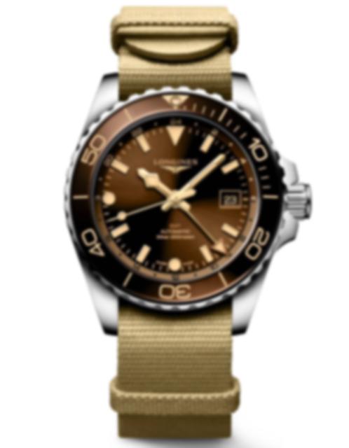 Men's watch / unisex LONGINES, HydroConquest GMT / 41mm, SKU: L3.790.4.66.2 | watchphilosophy.co.uk