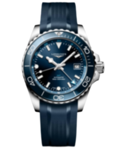Men's watch / unisex LONGINES, HydroConquest GMT / 41mm, SKU: L3.790.4.96.9 | watchphilosophy.co.uk