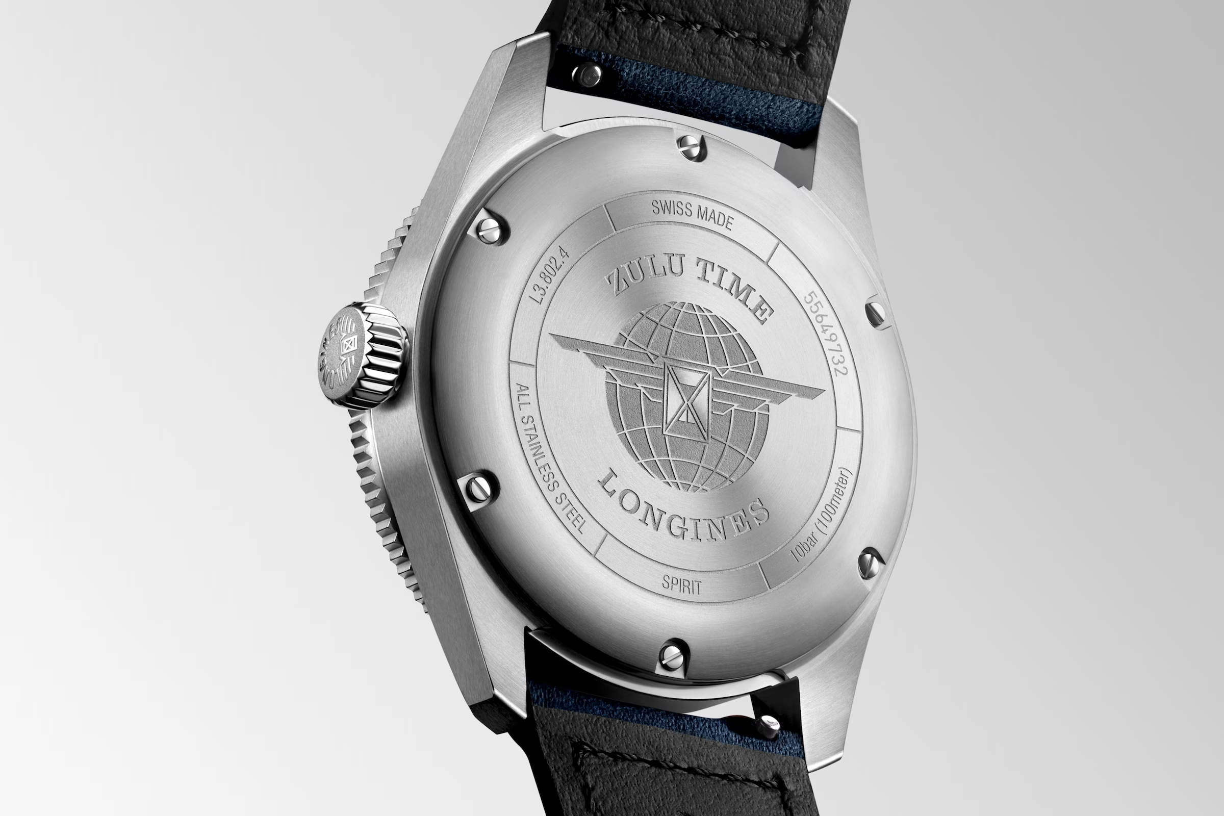Men's watch / unisex  LONGINES, Spirit Zulu Time / 39mm, SKU: L3.802.4.93.2 | watchphilosophy.co.uk