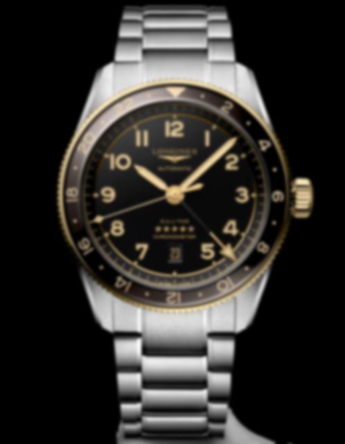 Men's watch / unisex LONGINES, Spirit Zulu Time / 42mm, SKU: L3.812.5.53.6 | watchphilosophy.co.uk