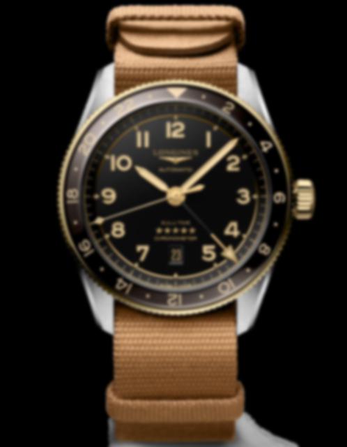 Men's watch / unisex LONGINES, Spirit Zulu Time / 42mm, SKU: L3.812.5.53.9 | watchphilosophy.co.uk