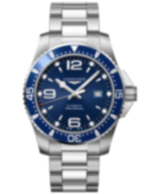 Men's watch / unisex LONGINES, HydroConquest / 44mm, SKU: L3.841.4.96.6 | watchphilosophy.co.uk