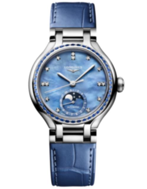 Ladies' watch LONGINES, Primaluna Moonphase / 34mm, SKU: L8.126.0.97.2 | watchphilosophy.co.uk