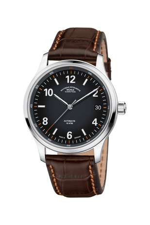 Men's watch / unisex MÜHLE-GLASHÜTTE, Lunova Date / 42.3mm, SKU: M1-43-16-LB | watchphilosophy.co.uk