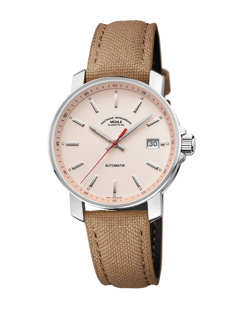 Men's watch / unisex MÜHLE-GLASHÜTTE, 29ER / 36.6 mm, SKU: M1-25-26-CB | watchphilosophy.co.uk