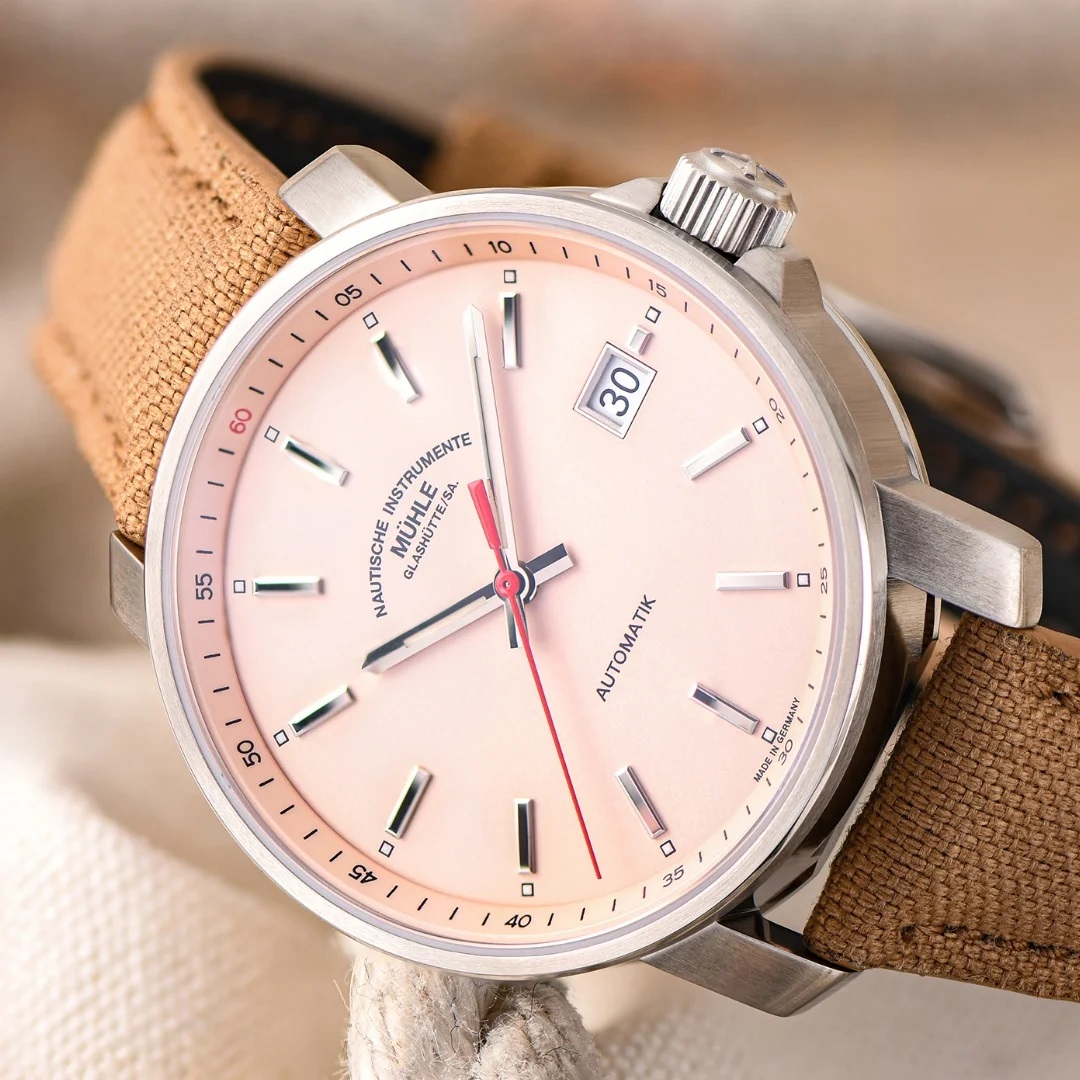 Men's watch / unisex MÜHLE-GLASHÜTTE, 29ER / 36.6 mm, SKU: M1-25-26-CB | watchphilosophy.co.uk