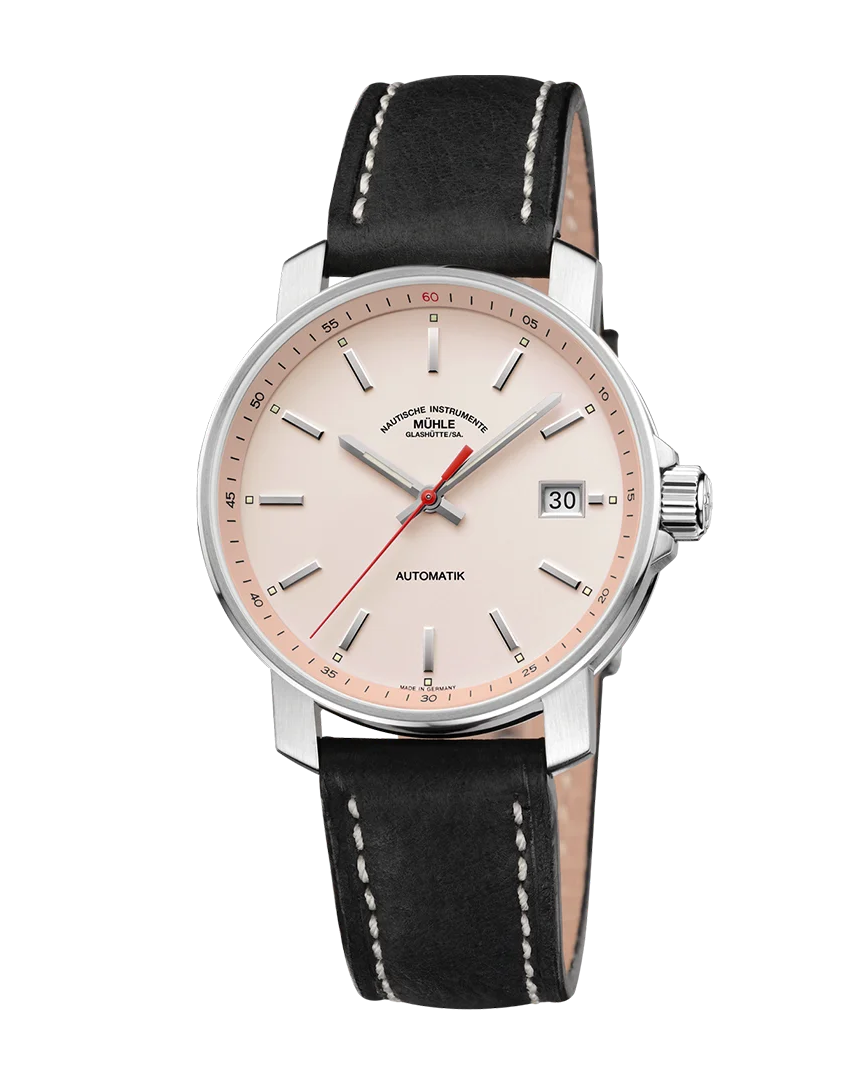 Men's watch / unisex MÜHLE-GLASHÜTTE, 29ER / 36.6 mm, SKU: M1-25-26-LB | watchphilosophy.co.uk