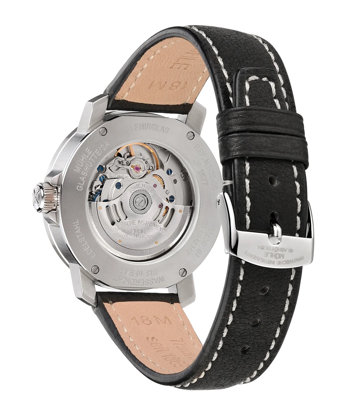 Men's watch / unisex  MÜHLE-GLASHÜTTE, 29ER / 36.6 mm, SKU: M1-25-26-LB | watchphilosophy.co.uk