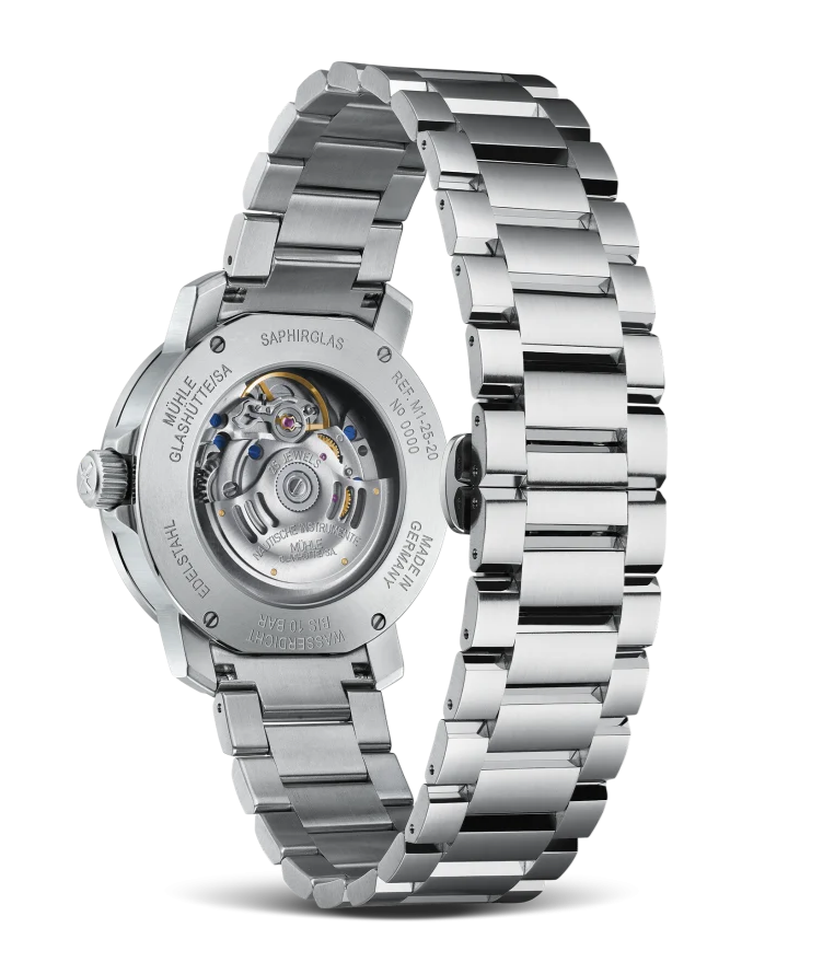 Men's watch / unisex MÜHLE-GLASHÜTTE, 29ER / 36.6 mm, SKU: M1-25-29-MB | watchphilosophy.co.uk