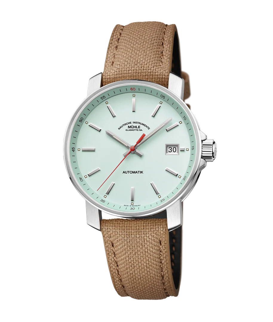 Men's watch / unisex MÜHLE-GLASHÜTTE, 29ER / 36.6 mm, SKU: M1-25-29-CB | watchphilosophy.co.uk