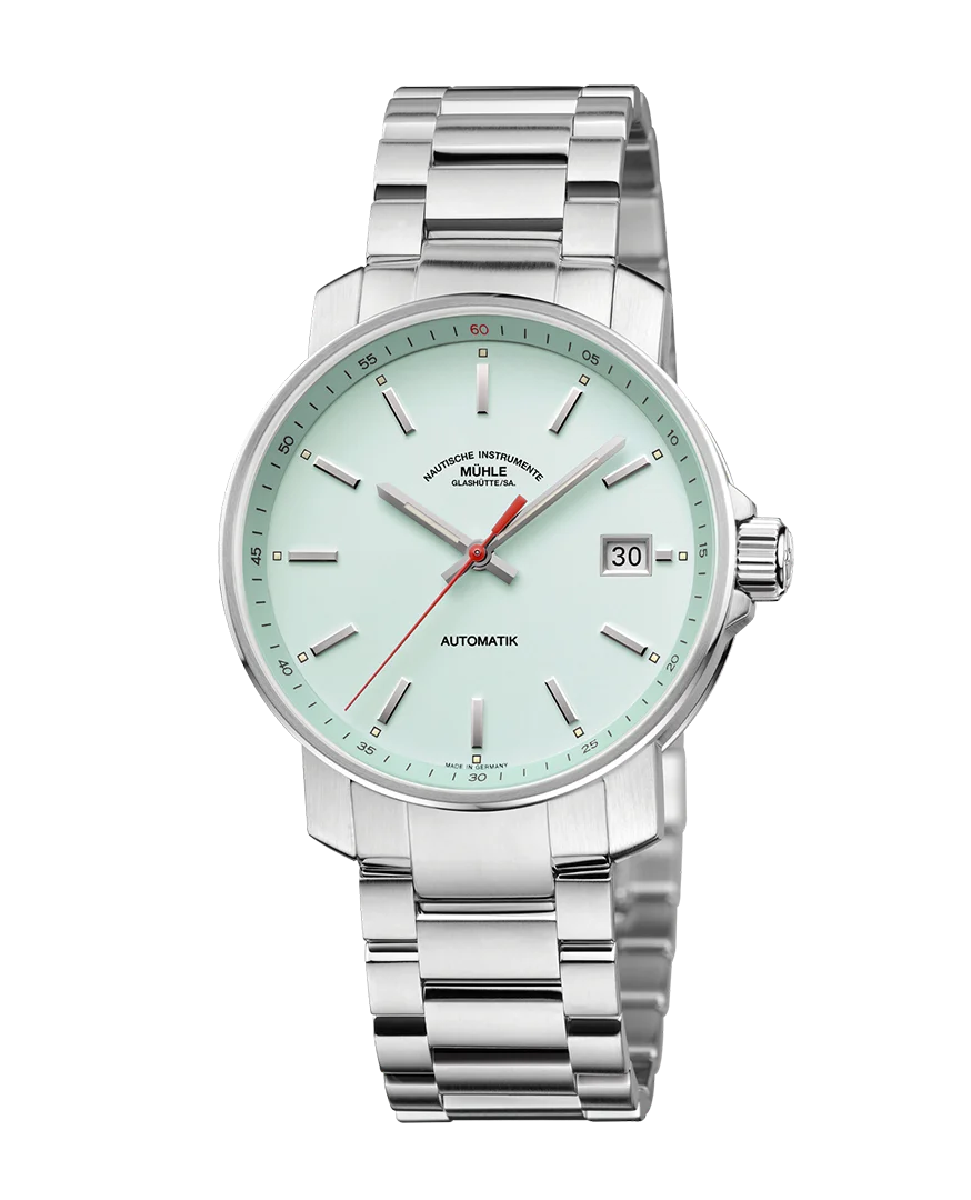 Men's watch / unisex MÜHLE-GLASHÜTTE, 29ER / 36.6 mm, SKU: M1-25-29-MB | watchphilosophy.co.uk