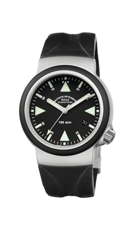 Men's watch / unisex MÜHLE-GLASHÜTTE, S.A.R. Rescue-Timer / 42 mm, SKU: M1-41-03-KB | watchphilosophy.co.uk