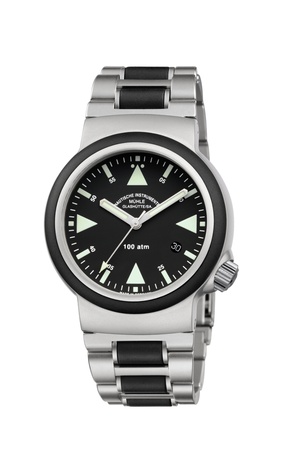 Men's watch / unisex  MÜHLE-GLASHÜTTE, S.A.R. Rescue-Timer / 42 mm, SKU: M1-41-03-MB | watchphilosophy.co.uk