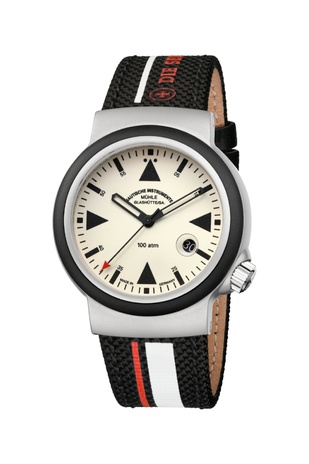 Men's watch / unisex MÜHLE-GLASHÜTTE, S.A.R. Rescue-Timer / 42 mm, SKU: M1-41-08-CB | watchphilosophy.co.uk