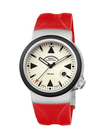 Men's watch / unisex  MÜHLE-GLASHÜTTE, S.A.R. Rescue-Timer / 42 mm, SKU: M1-41-08-KB-VIII | watchphilosophy.co.uk