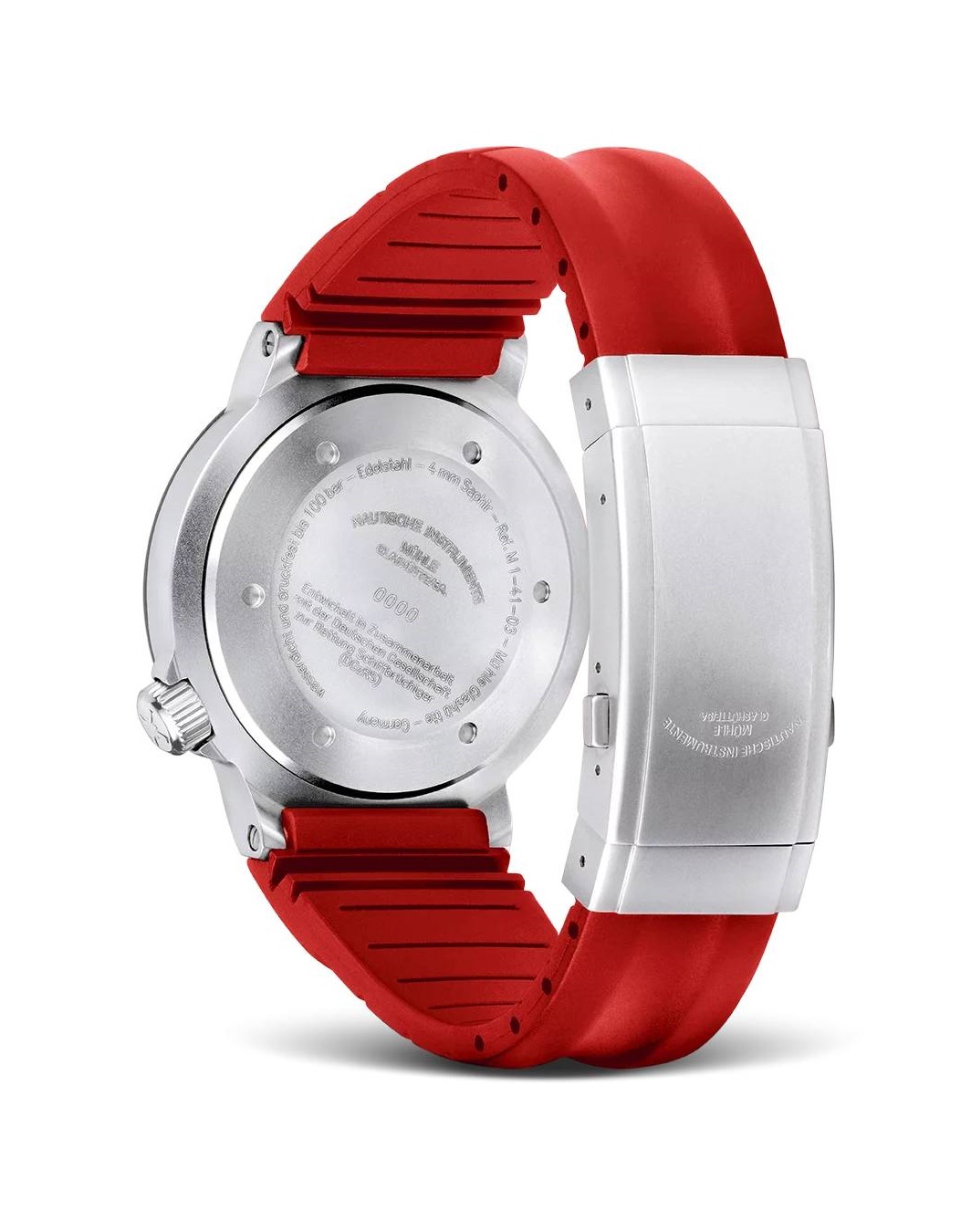 Men's watch / unisex MÜHLE-GLASHÜTTE, S.A.R. Rescue-Timer / 42 mm, SKU: M1-41-08-KB-VIII | watchphilosophy.co.uk