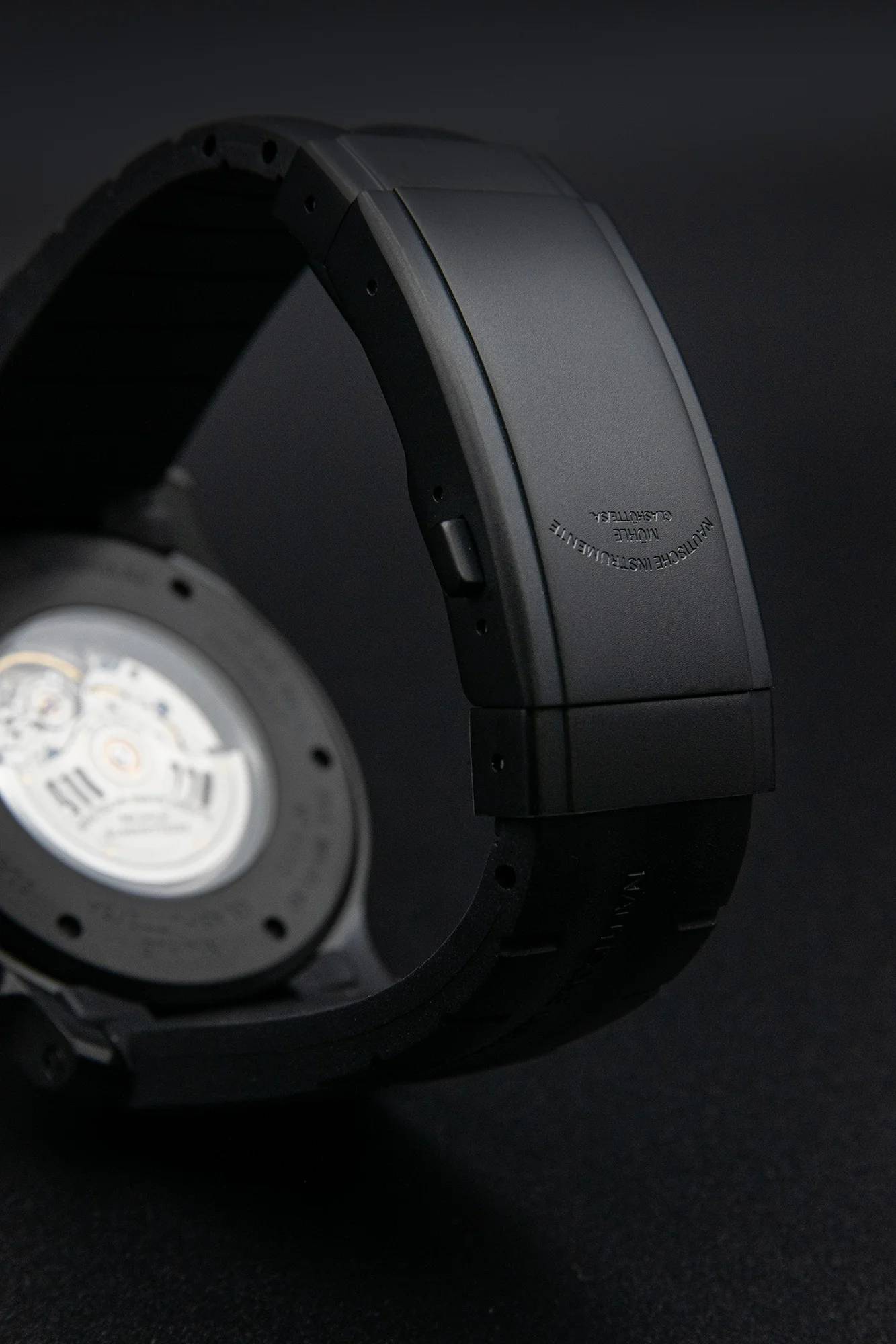 Men's watch / unisex MÜHLE-GLASHÜTTE, Sea-Timer BlackMotion / 44mm, SKU: M1-41-83-KB | watchphilosophy.co.uk