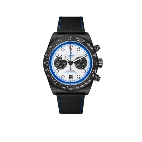 Men's watch / unisex TUDOR, Black Bay Chrono Carbon 25 / 42mm, SKU: M79377KN-0001 | watchphilosophy.co.uk