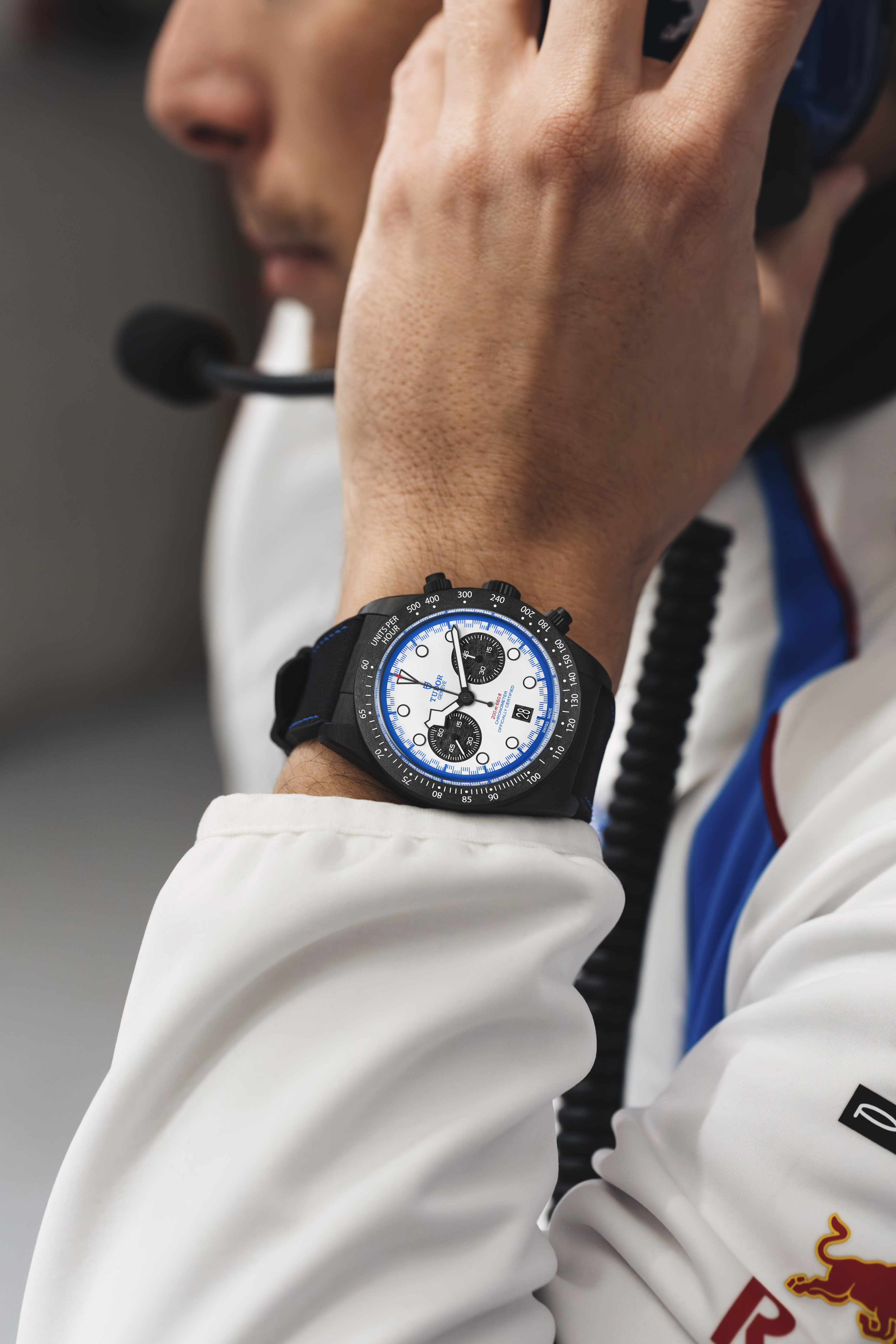 Men's watch / unisex TUDOR, Black Bay Chrono Carbon 25 / 42mm, SKU: M79377KN-0001 | watchphilosophy.co.uk