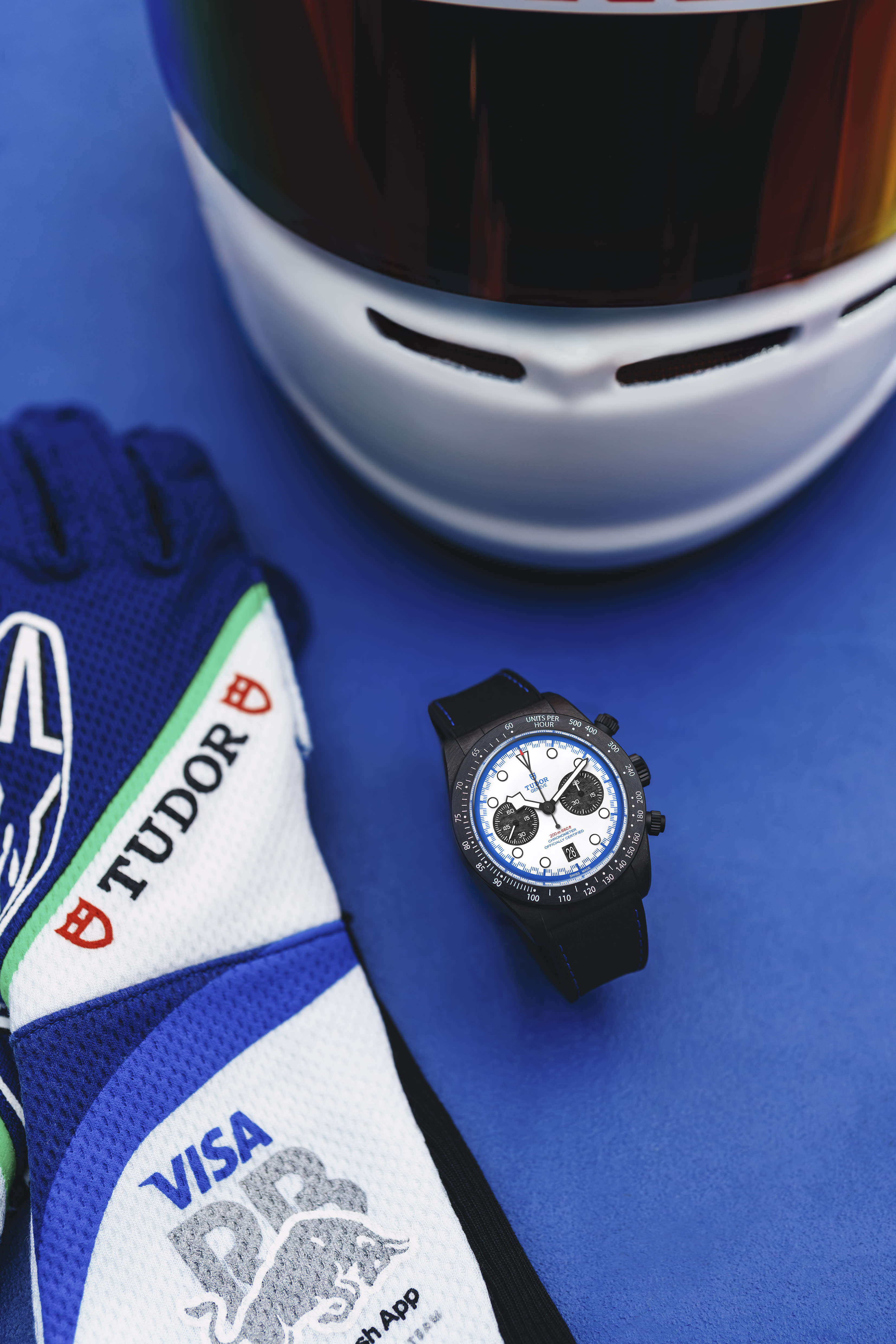 Men's watch / unisex TUDOR, Black Bay Chrono Carbon 25 / 42mm, SKU: M79377KN-0001 | watchphilosophy.co.uk