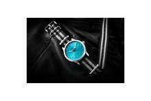 Men's watch / unisex MÜHLE-GLASHÜTTE, Panova Turquoise / 40mm, SKU: M1-40-79-NB-IV | watchphilosophy.co.uk