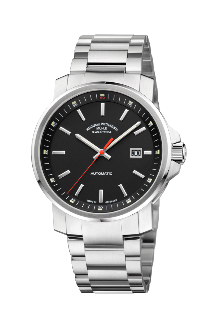 Men's watch / unisex MÜHLE-GLASHÜTTE, 29ER Big / 42.4 mm, SKU: M1-25-33-MB | watchphilosophy.co.uk