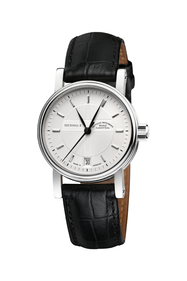 Ladies' watch MÜHLE-GLASHÜTTE, Teutonia II Medium / 34 mm, SKU: M1-30-25-LB | watchphilosophy.co.uk
