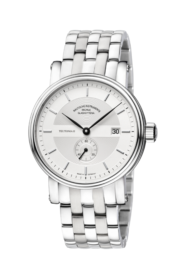 Men's watch / unisex MÜHLE-GLASHÜTTE, Teutonia II Small Second / 41 mm, SKU: M1-33-45-MB | watchphilosophy.co.uk