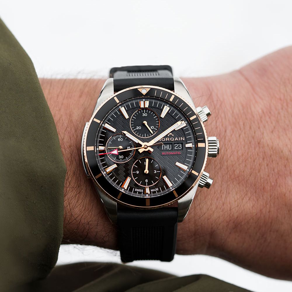 Men's watch / unisex NORQAIN, Adventure Sport Chrono Day/Date/ 41mm, SKU: N1500GA1IC/B153/15BR.18S | watchphilosophy.co.uk
