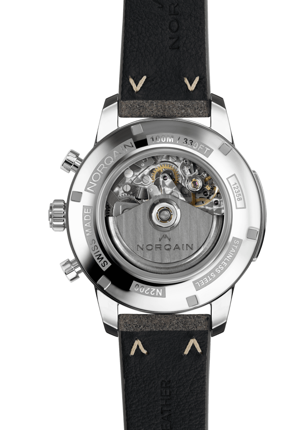 Men's watch / unisex NORQAIN, Freedom 60 Chrono / 43mm, SKU: N2200S22C/C221/20BPR.18S | watchphilosophy.co.uk