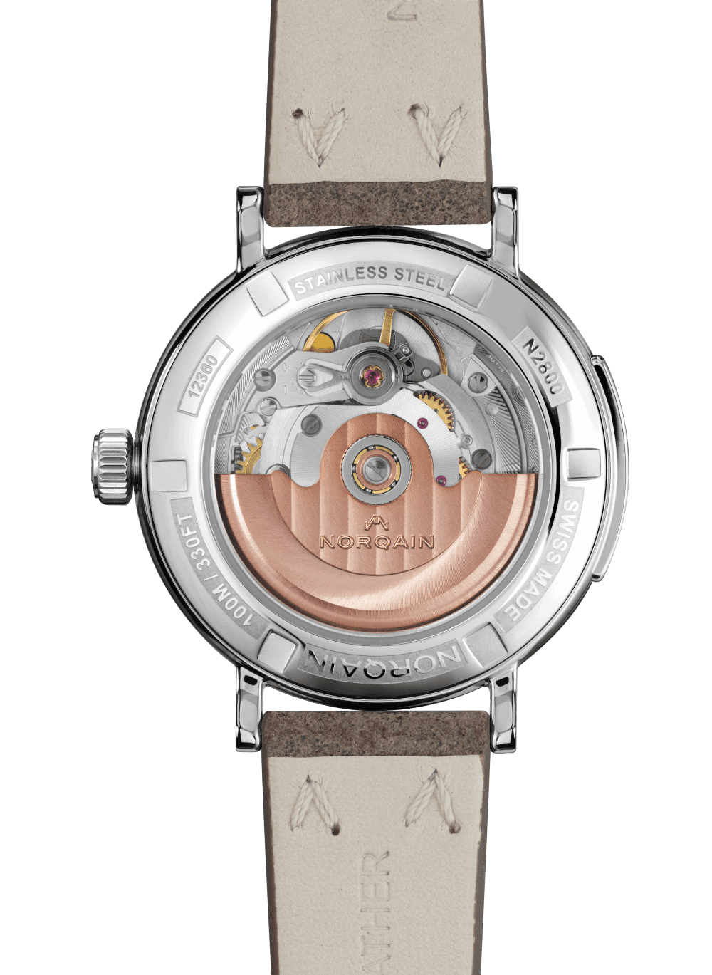 Ladies' watch NORQAIN, Freedom 60 / 34mm, SKU: N2800G82A/M28G/28PO.14S | watchphilosophy.co.uk