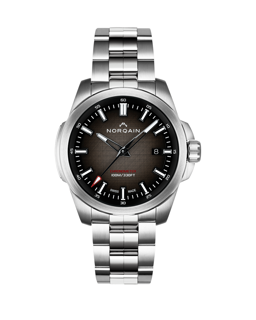 Men's watch / unisex  NORQAIN, Independence Brown Gradient / 40mm, SKU: N3008S03A/NS301/150SI | watchphilosophy.co.uk
