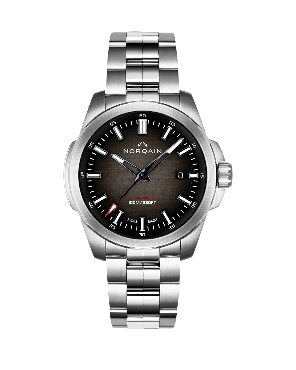 Men's watch / unisex NORQAIN, Independence Brown Gradient / 40mm, SKU: N3008S03A/NS301/150SI | watchphilosophy.co.uk