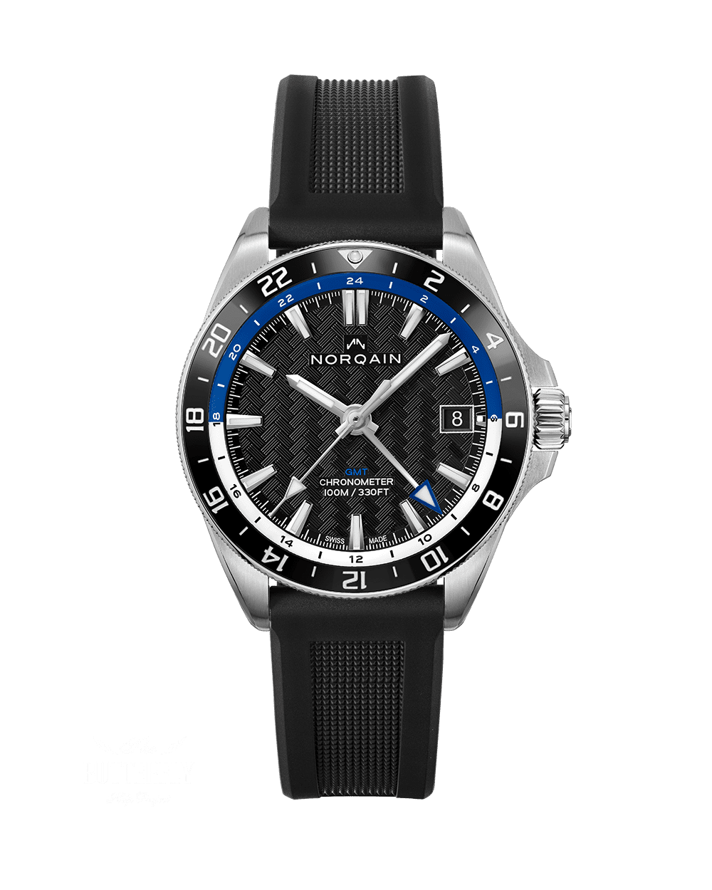 Men's watch / unisex  NORQAIN, Adventure Neverest GMT / 41mm, SKU: NN1100SC1CG/BA111/15BR.18S | watchphilosophy.co.uk