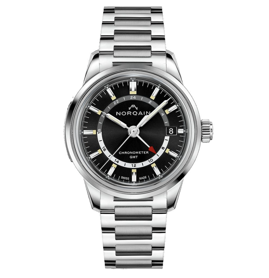 Men's watch / unisex NORQAIN, Freedom 60 GMT / 40mm, SKU: NN2100SG/B211/201SG | watchphilosophy.co.uk