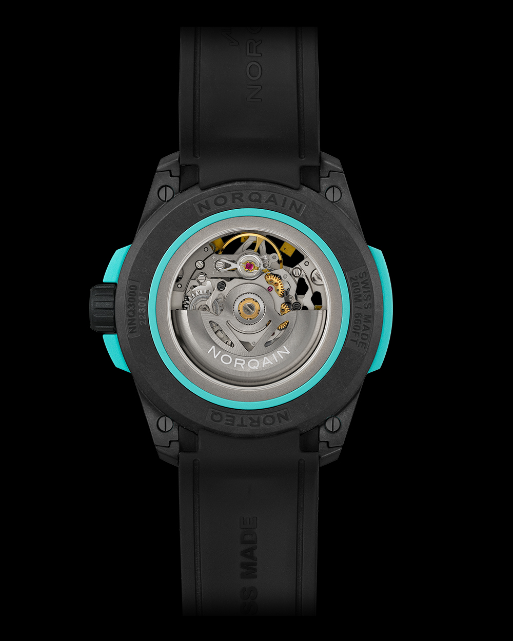 Men's watch / unisex NORQAIN, Independence Wild One Skeleton / 42mm, SKU: NNQ3000QBQ1AS/B007/3W1QBR.20BQ | watchphilosophy.co.uk