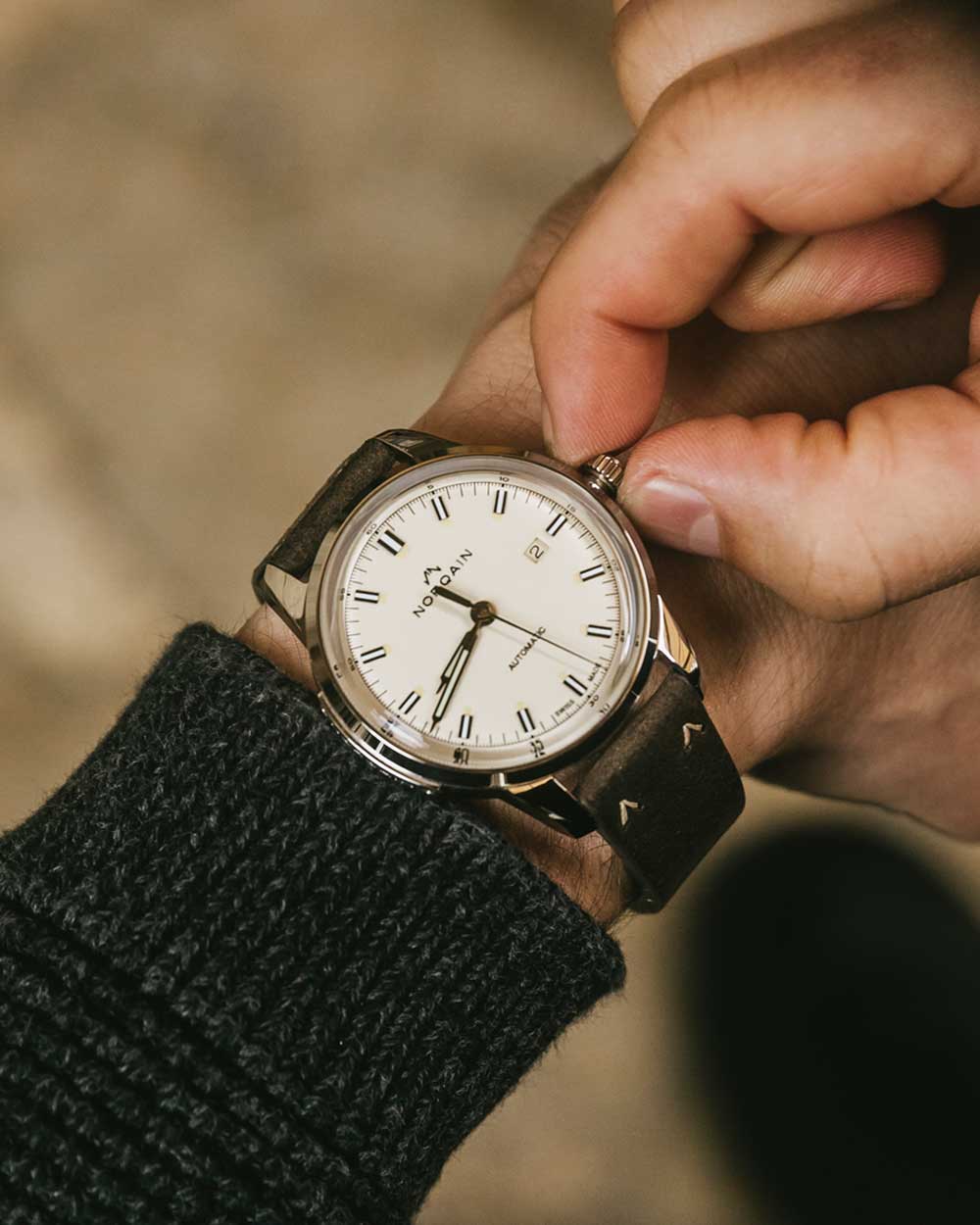 Men's watch / unisex NORQAIN, Freedom 60 Auto / 42mm, SKU: N2000S02A/C201/20TRO.18S | watchphilosophy.co.uk