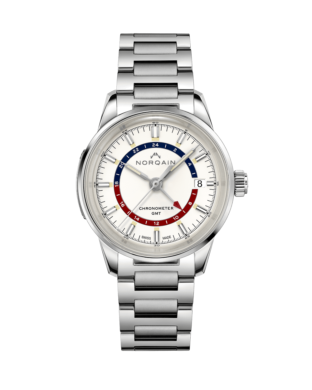Men's watch / unisex NORQAIN, Freedom 60 GMT / 40mm, SKU: NN2100SG/O211/20BO.18S | watchphilosophy.co.uk