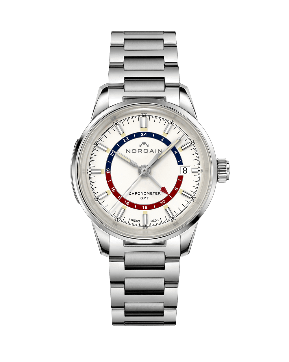 Men's watch / unisex  NORQAIN, Freedom 60 GMT / 40mm, SKU: NN2100SG/O211/201SG | watchphilosophy.co.uk