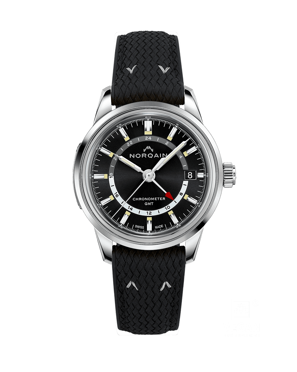 Men's watch / unisex  NORQAIN, Freedom 60 GMT / 40mm, SKU: NN2100SG/B211/20BPR.18S | watchphilosophy.co.uk