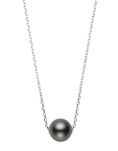 Women Jewellery MIKIMOTO, Pearls in Motion White Pearl Pendant White Gold, SKU: PP20296BW | watchphilosophy.co.uk
